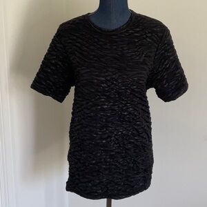 Shrine punk textured shirt NWOT